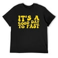 thumbnail image 1 of Mens It's a Good Day To Fast Ramadan T-Shirt Black Small, 1 of 5