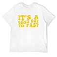 thumbnail image 1 of Mens It's a Good Day To Fast Ramadan T-Shirt White 4X-Large, 1 of 5