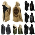 thumbnail image 1 of Mens Jackets Norse Mythology Mens Jacket with Hood Long Sleeve Cardigan Coat Relaxed Fit Streetwear Mens Jackets Casual, 1 of 4