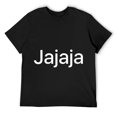thumbnail image 1 of Mens Jajaja Hahaha Funny Laughing in Spanish Mexico Spain Design V-Neck T-Shirt Black 3X-Large, 1 of 5