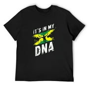 Mens Jamaican Pride Jamaica Flag Gift Design Idea T Shirt Black