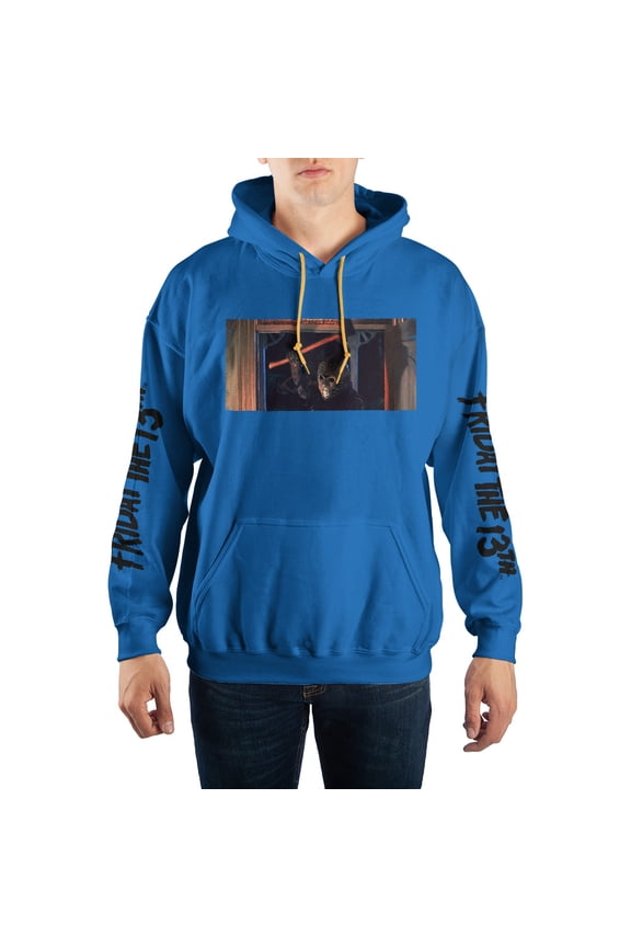Mens Jason Voorhees Fleece Hoodie-X-Large