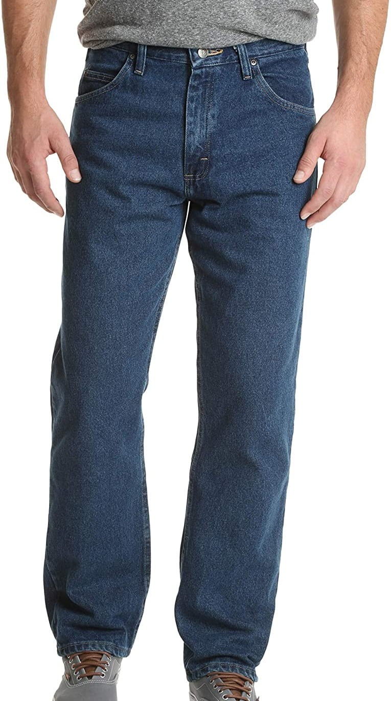 Mens Jean 52x32 Big & Tall 5-Pocket Relaxed Fit Denim 52 - Walmart.com