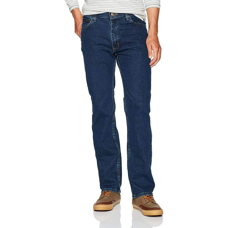 Mens Jeans 36X30 Regular Fit Straight Leg Stretch 36