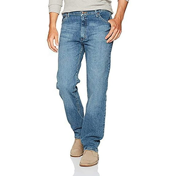 Mens Jeans 36X32 Regular-Fit 5-Pocket Straight Leg 36