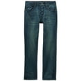 thumbnail image 1 of Mens Jeans 42x30 Button Fly Straight Leg Stretch 42, 1 of 1