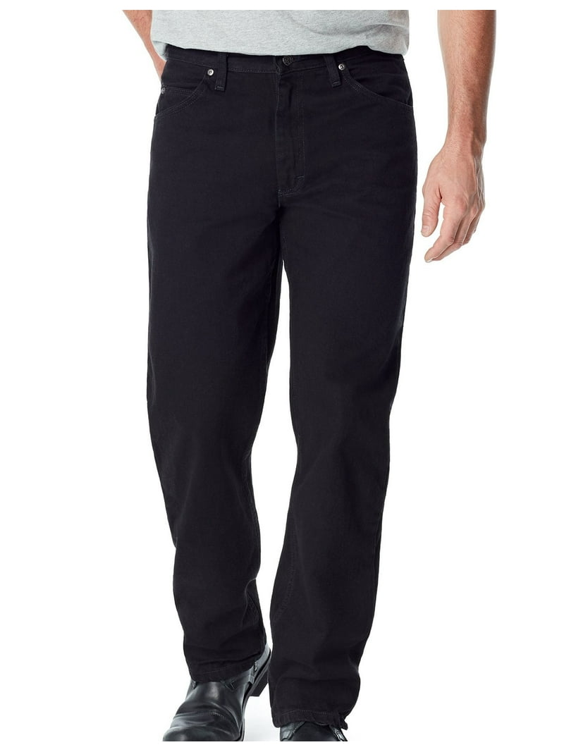 Mens Jeans 50x30 Relaxed Fit Five Pocket Cotton 50