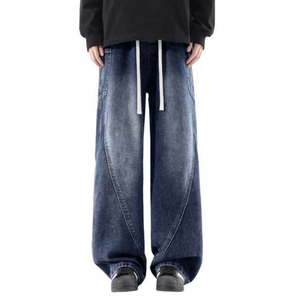 Mens Jeans Bootcut Classic Five Pocket Denim Jeans Comfortable Stretch Fit Trousers for Casual Daily Wear and Versatile Outfits Jeans Relaxed Fit