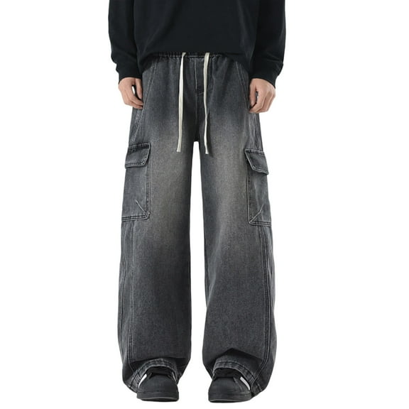 Mens Jeans For Men Classic Five Pocket Denim Jeans Comfortable Stretch Fit Trousers For Casual Daily Wear Regular Fit Jeans Fall Winter