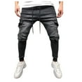 thumbnail image 1 of Mens Jeans Hop Sports Active Streetwear Fashion Classic Jeans Stretch Casual Comfort Outdoor Denim Pants, 1 of 6
