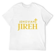 Mens Jehovah Jireh Christian Worship Leader The Lord Will Provide T-Shirt White