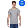 thumbnail image 1 of Mens Jersey V-Neck T-Shirt SFVR (10 PACK), 1 of 3