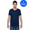 thumbnail image 1 of Mens Jersey V-Neck T-Shirt SFVR (5 PACK), 1 of 3