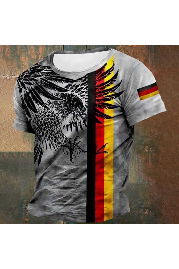 Mens Jerseys Football Shirt Germany Crewneck Short Sleeve German T Shirt Casual Tee Comfort Dressy Blouses XS
