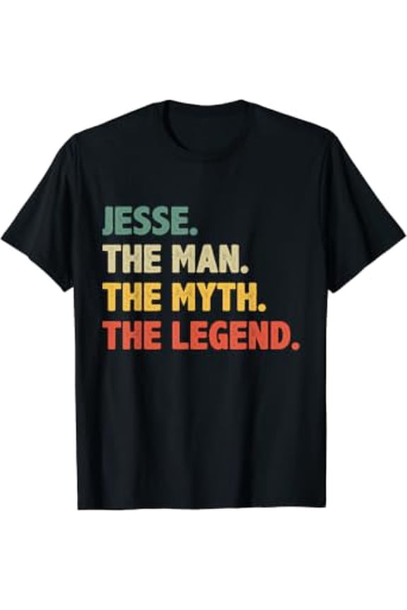 Mens Jesse The Man The Myth The Legend - Vintage Gift For Jesse T-Shirt