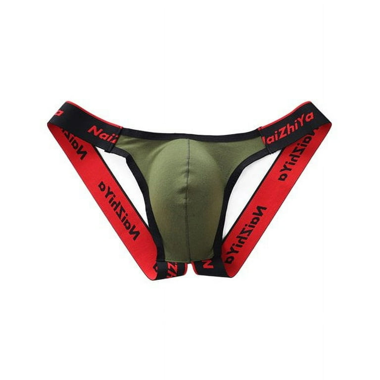 Mens Jockstrap Breathable Underwear Backless Briefs Underpants Thong  Panties Hot