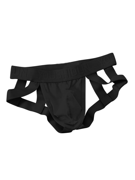 Mens Jockstrap Underwear Jock Straps Male Athletic Breathable Stretchy Jockstraps for Men Athletic Supporters