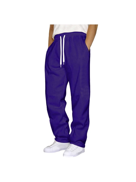 Mens Joggers Cargo Pants Fleece Active Tech Joggers for Men, Mens Sweatpants with Pockets