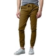Mens Joggers Chino Pants Stretch Twill SLIMFIT (S2XL)