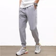 thumbnail image 1 of Mens Jogging Sweatpants Running Sport Fit Sportswear Breathable Pants Trousers, 1 of 9