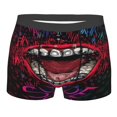 Mens Joker Boxer Briefs Cartoon Printed Underwear Breathable Stretch