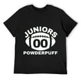 thumbnail image 1 of Mens Juniors Powderpuff Football T-Shirt Black, 1 of 5