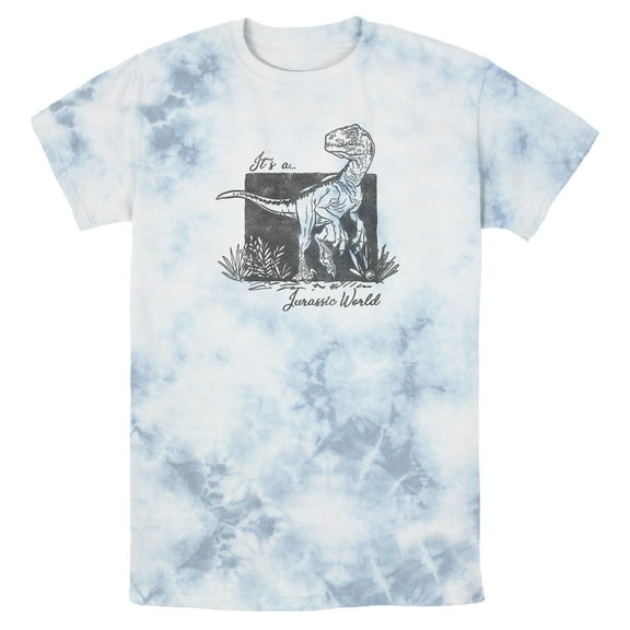 Mens Jurassic World Artistic Dino Painting T Shirt