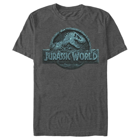Mens Jurassic World: Fallen Kingdom Water Ripple Logo T-Shirt