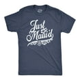 thumbnail image 1 of Mens Just Maui'd T Shirt Cute Just Married Hawaii Honeymoon Tee Graphic Tees, 1 of 9