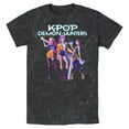 thumbnail image 1 of Mens KPop Demon Hunters Girls Group Shot T Shirt, 1 of 9
