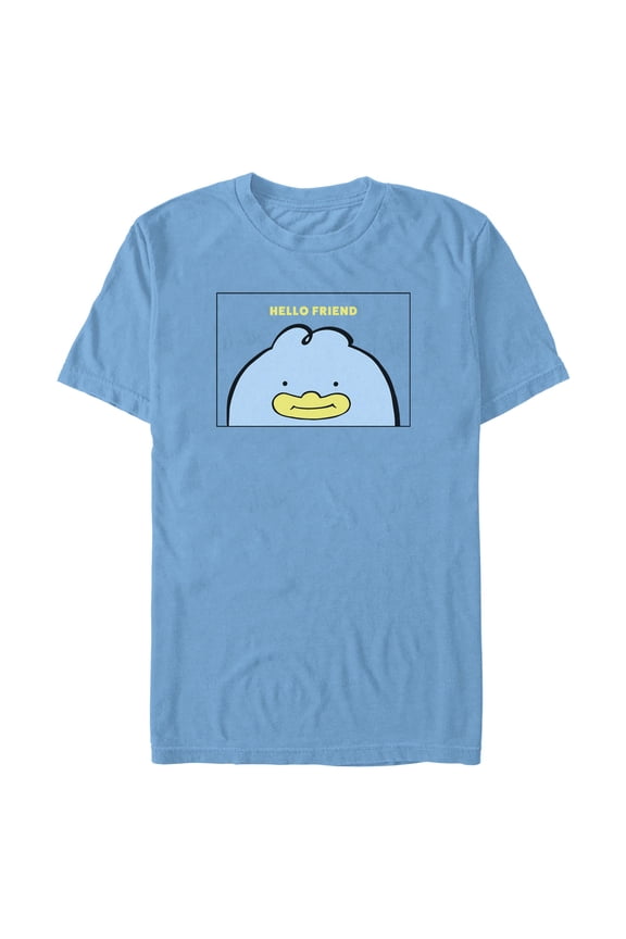 Mens KPop Demon Hunters Hello Friend Duck T Shirt