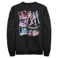 thumbnail image 1 of Mens KPop Demon Hunters Huntrix Cute Instant Film Portrait Sweatshirt, 1 of 4