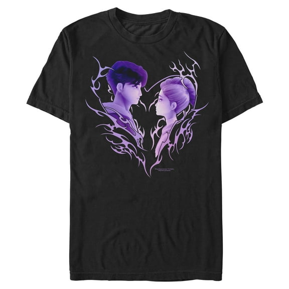 Mens KPop Demon Hunters Jinu and Rumi Love T Shirt