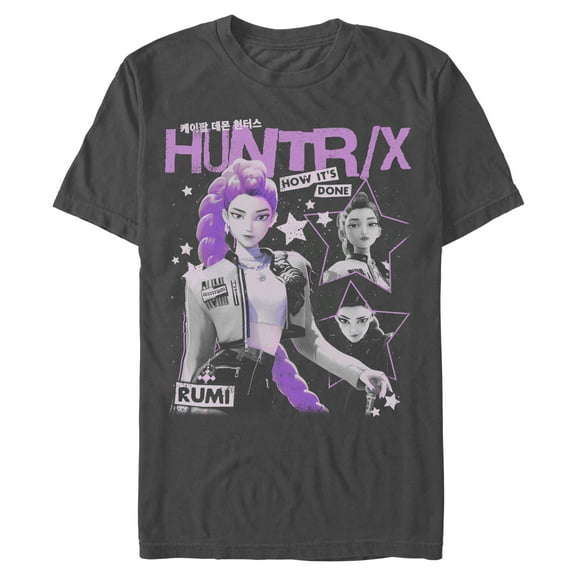 Mens KPop Demon Hunters Pop Star Huntrix Rumi T Shirt