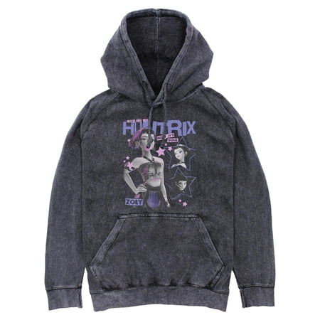 Mens KPop Demon Hunters Pop Star Huntrix Zoey Lightweight Hoodie