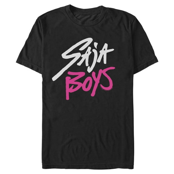Mens KPop Demon Hunters Saja Boys Logo T Shirt