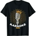 thumbnail image 1 of Mens Karaoke King Shirt for Singers and Music Makers Karaoke T-Shirt, 1 of 4