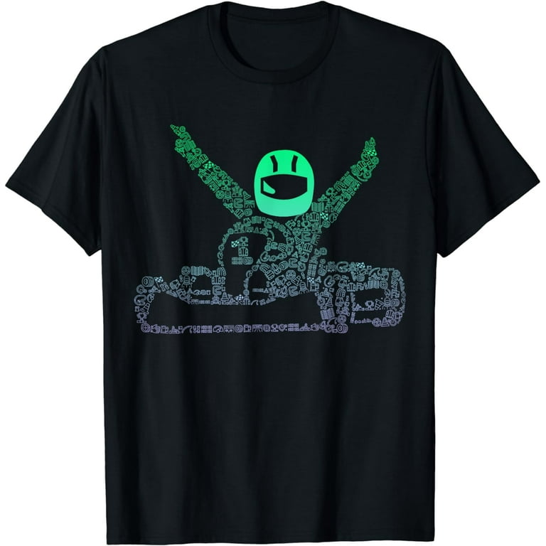 Mens Karting Tshirt for Go Kart Driver Go Kart Racing T Shirt Walmart