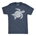 thumbnail image 1 of Mens Keep The Sea Plastic Free T Shirt Cute Sea Turtle Earth Day Tee Graphic Tees, 1 of 9
