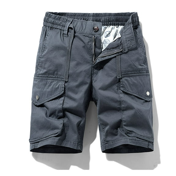 Mens Khaki Cargo Shorts, Multi - Pockets, Rugged Build, Summer Hunting & Outdoor Adventures