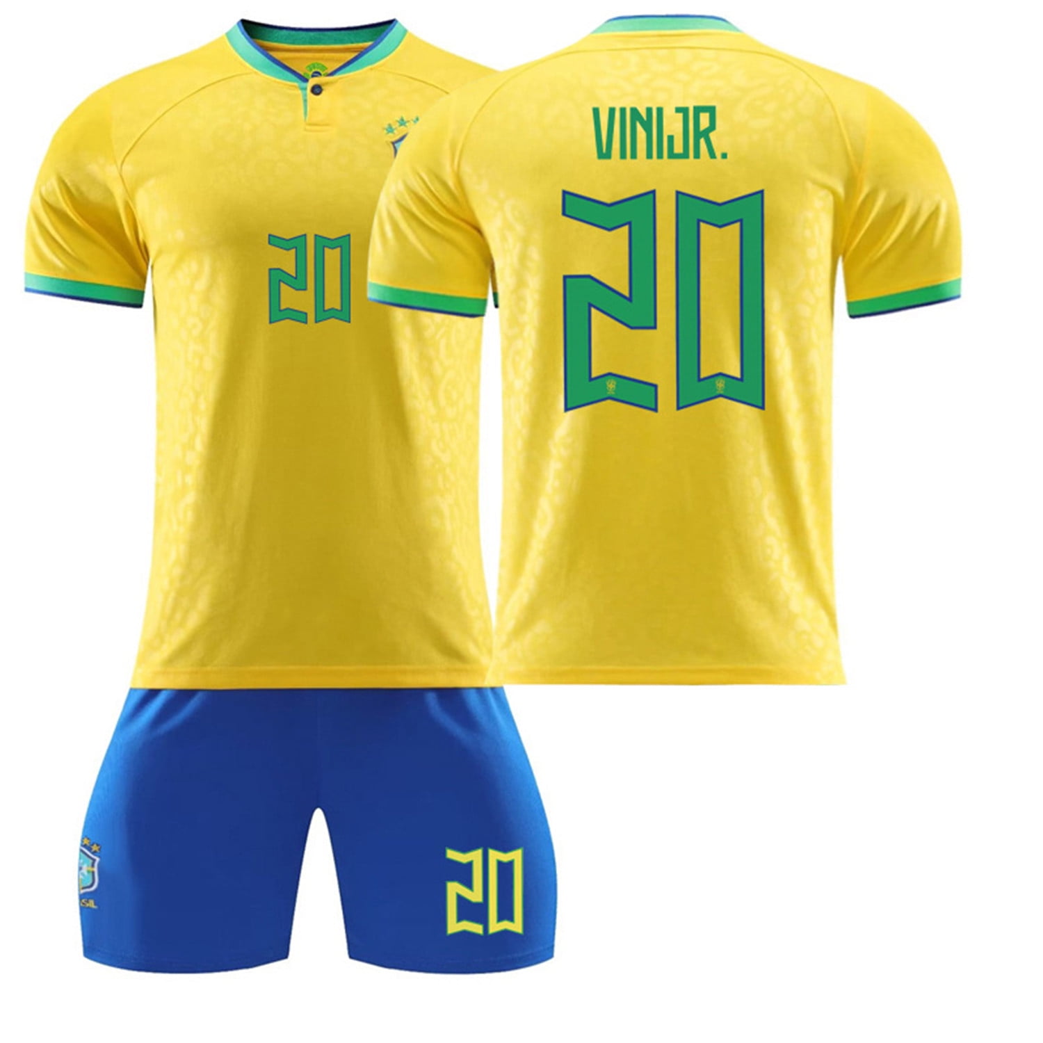 Mens/Kids 2022 Soccer Game Brazil Soccer 20 Jerseys Soccer Team Shirts