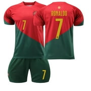 Mens/Kids 2022 Soccer Game Portugal Soccer Fans #7 Jerseys Soccer Team Shirts