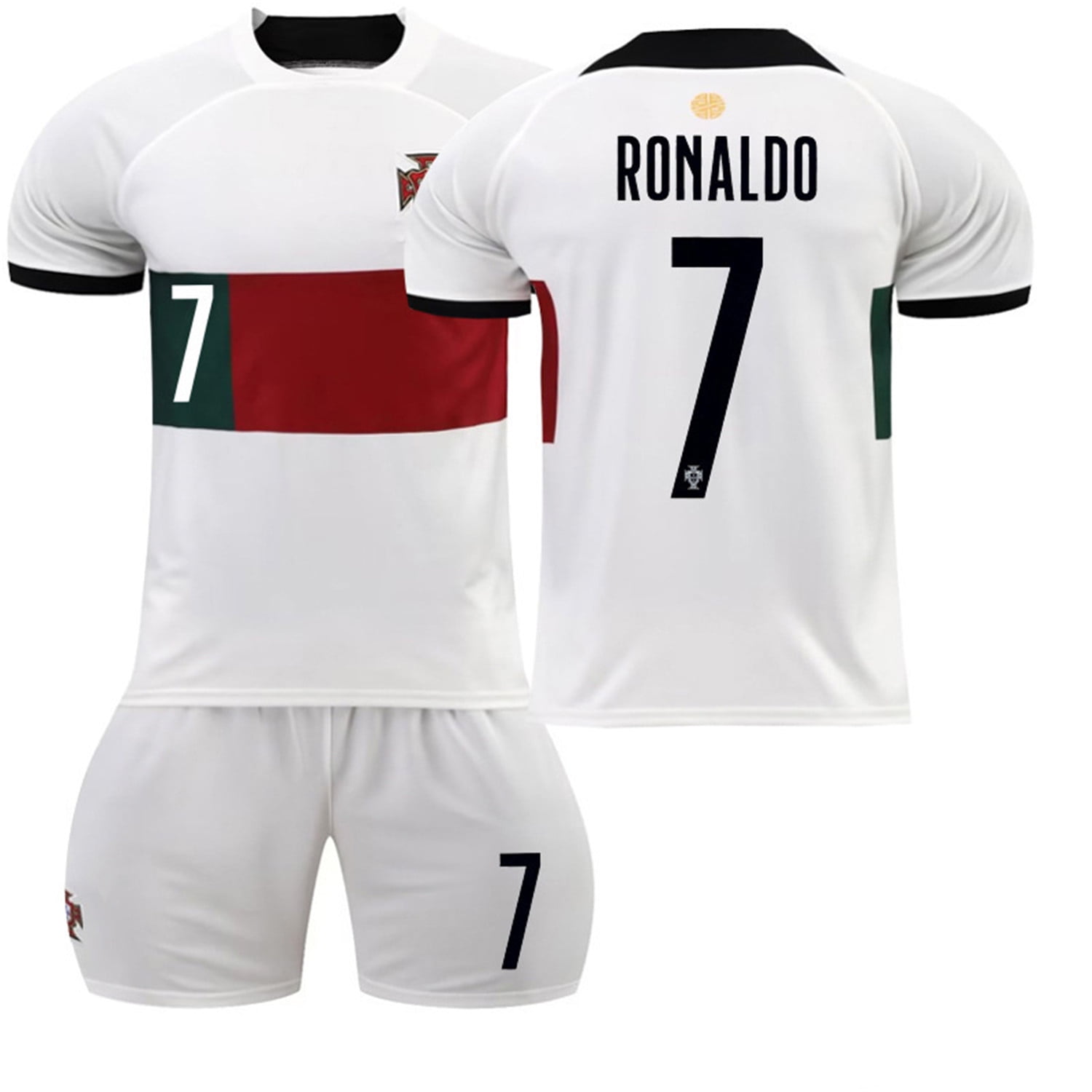 Football Jersey No.7, Soccer Jersey, Sports Fans Outdoor T-Shirt Boys Kids  Youth Jersey Shirt Socks Soccer Shirt Gift Kit Set