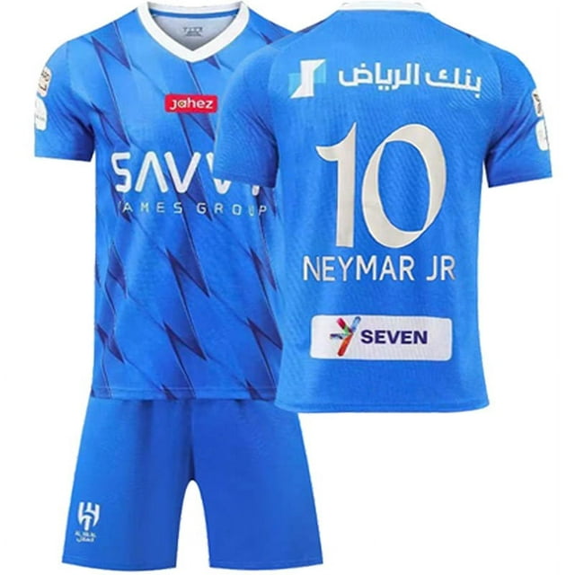 Mens/Kids 2023/2024 AlHilal Saudi Soccer Jersey 10 Fans Jerseys