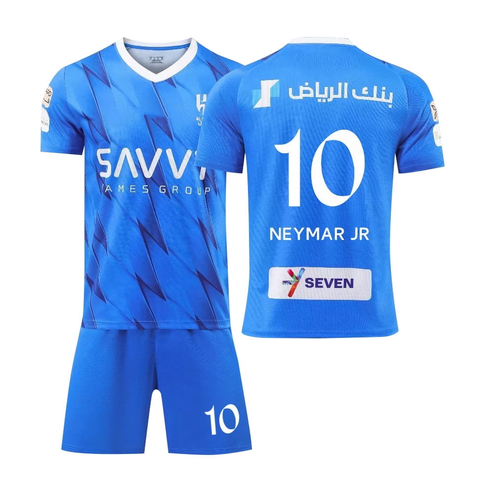 Mens/Kids 2023/2024 AlHilal Saudi Soccer Jersey 10 Fans Jerseys