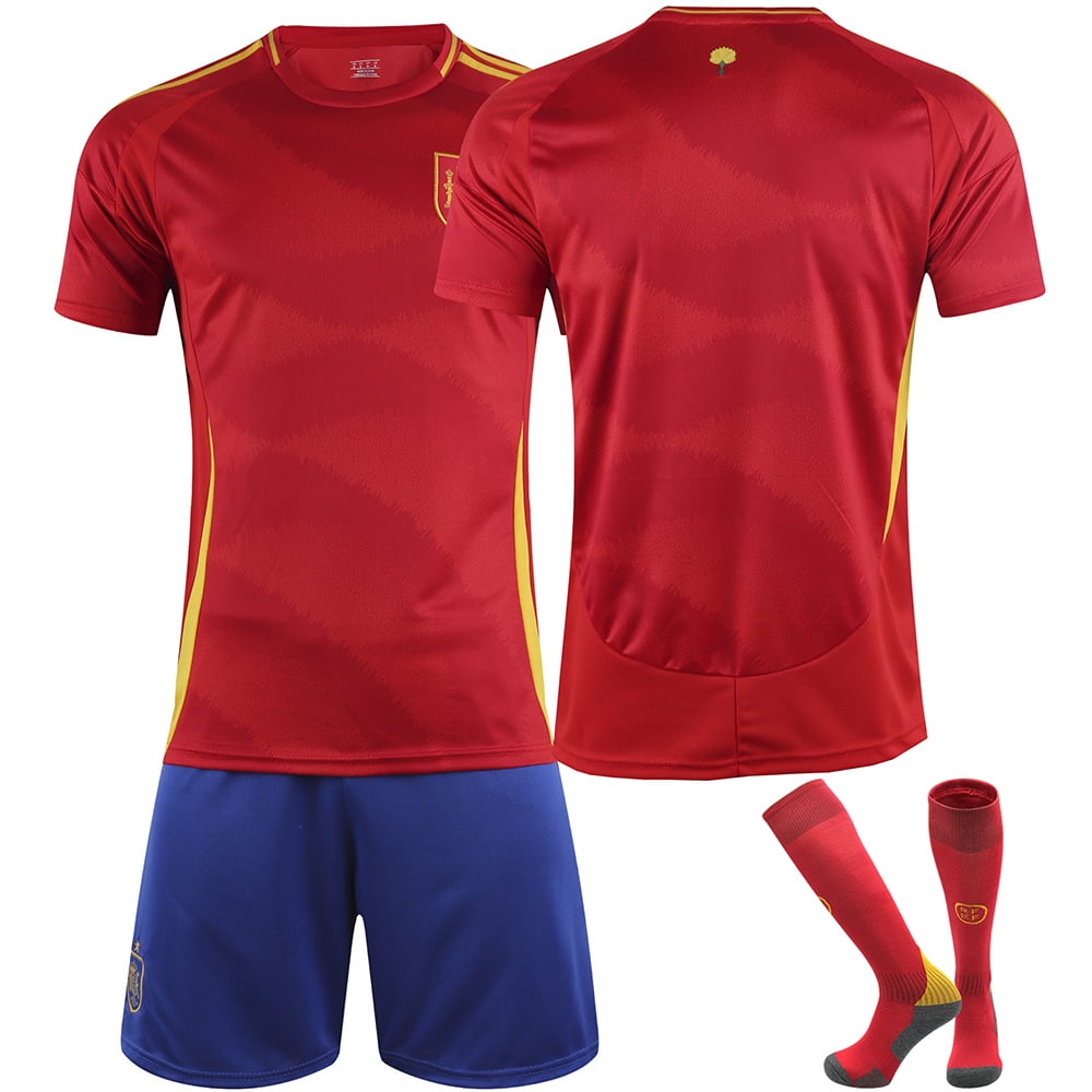 Mens/Kids 20242025 Soccer European Cup Fans 9 Gavi Jerseys Football Team Shirts0号20码