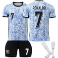 Mens/Kids 20242025 Soccer European Cup Portugal Fans 7 Ronaldo