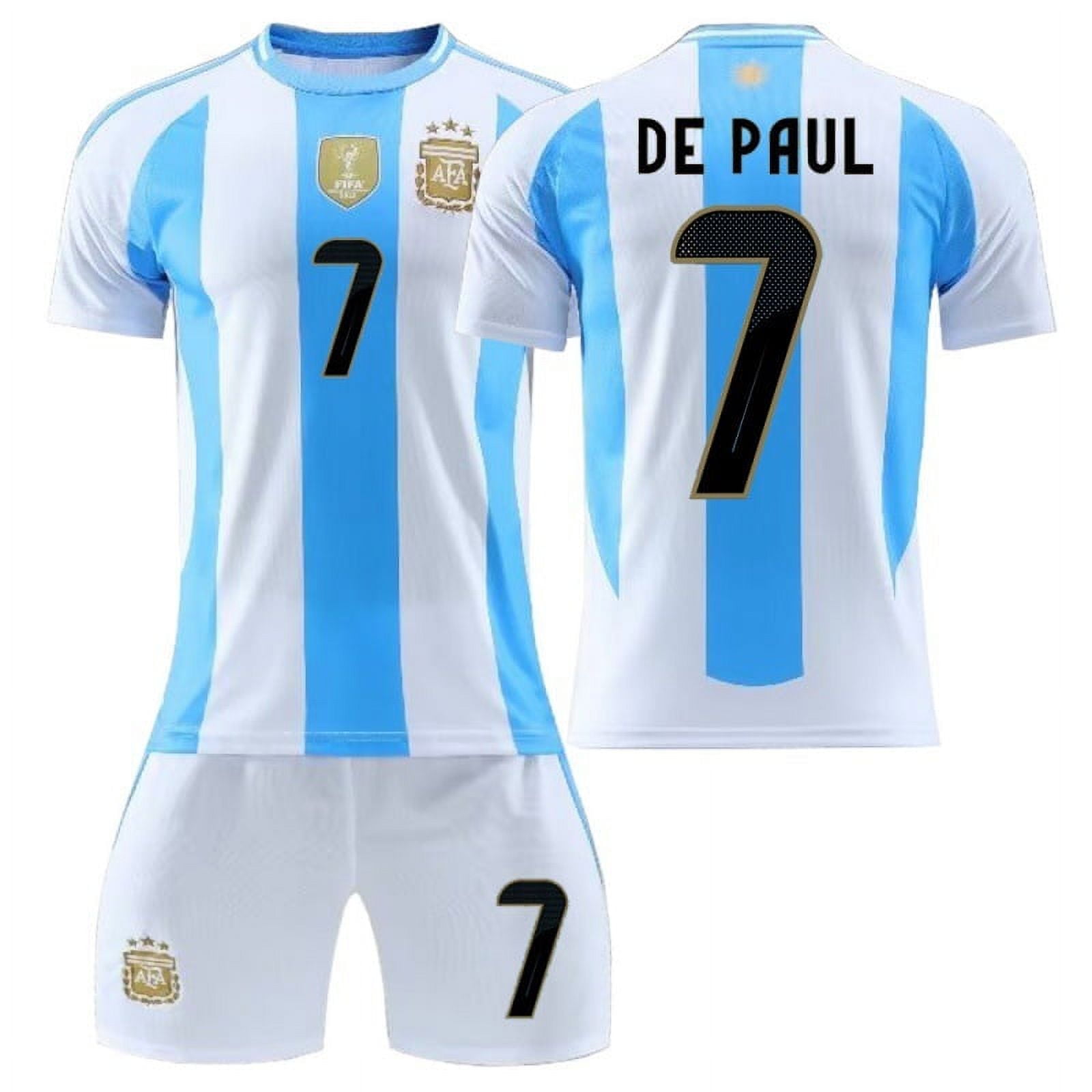 Mens/Kids 2024 America Cup Soccer Game Argentina 7 De Paul Soccer