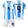 Mens/Kids 2024 America Cup Soccer Game Argentina 9 J.Alvarez Soccer