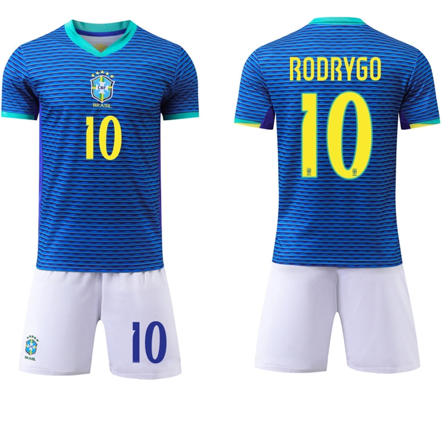 Mens Kids 2024 America Cup Soccer Game Brazil 11 Raphinha Soccer Jerseys Fashion Sports T Shirt Blue Walmart